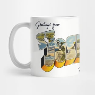 Greetings from St Joseph Michigan Mug